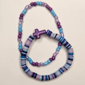 2 Beaded Bracelets
